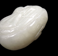 White Jade Swan Antique Chinese 18th/19th Century Qing