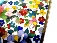 Cloisonné Japanese Box Silver Meiji