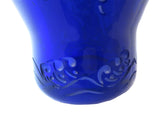 Peking Glass Cobalt Vase Dragon