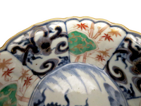 Chinese Imari Underglaze Blue Bowl