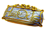 Art Nouveau Plique-à-jour Brooch By Louchet