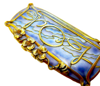 Art Nouveau Plique-à-jour Brooch By Louchet