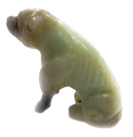 Yellow Jade Hound Dog