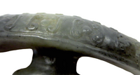 Jade Belt/Garment Hook Dragon Head Chinese Large