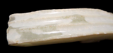 White Jade Belt/Garment Hook Ribbed Design Warring States