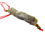 Jade Amulet/Bead/Pendant Chinese Lions Rare Fine Ming Dynasty