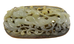 Jade Dragon Plaque Belt Buckle Ming Dynasty