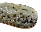 Jade Dragon Plaque Belt Buckle Ming Dynasty