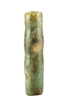 Jade Elongated Cylinder Handle - Tube Neolithic