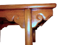 Pair Hardwood K'ang Tables