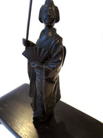 Japanese Bronze Lady Meiji