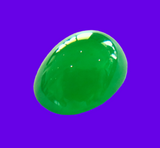 Jadeite Cabochon GIA Cert Vintage Natural Translucent