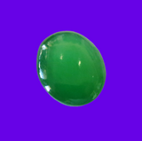 Jadeite Cabochon GIA Cert Vintage Natural Translucent