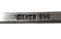 Japanese Spoon Set Figural 8 Sterling Silver (950)