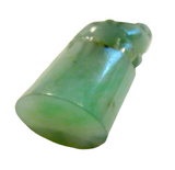 Apple Green Jadeite Seals - 3 Pieces