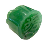 Apple Green Jadeite Seals - 3 Pieces