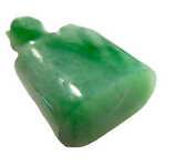 Apple Green Jadeite Seals - 3 Pieces