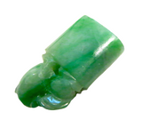 Apple Green Jadeite Seals - 3 Pieces