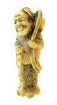 Netsuke Standing Sage OX Bone - Bovine 18th/19th Century