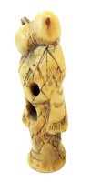 Netsuke Standing Sage OX Bone - Bovine 18th/19th Century