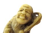 Netsuke Standing Sage OX Bone - Bovine 18th/19th Century