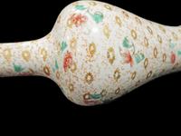 Mille-Fleur Multi-Colored Flowers Porcelain Vase