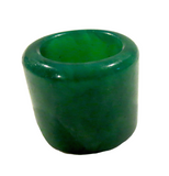 Peking Glass Imperial Green Thumb/Archer Ring Ching