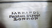 Garrard English Sterling Silver Tray 19th Century Crest - Sutton Baronets