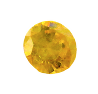 Orangy-Yellow Natural Diamond Fancy Intense