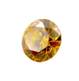 Orangy-Yellow Natural Diamond Fancy Intense