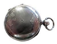 Pocket Watch Silver Hauser Milwaukee - Auguste Saltzman