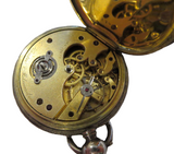 Pocket Watch Silver Hauser Milwaukee - Auguste Saltzman