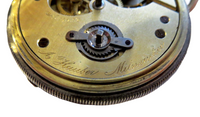 Pocket Watch Silver Hauser Milwaukee - Auguste Saltzman