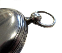 Breton Geneva Silver Antique Pocket Watch