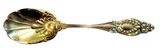 Enamel And Sterling Gilt Spoon Antique - Art Nouveau By WALLACE