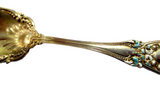 Enamel And Sterling Gilt Spoon Antique - Art Nouveau By WALLACE