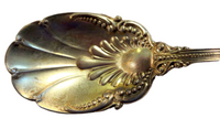 Enamel And Sterling Gilt Spoon Antique - Art Nouveau By WALLACE