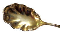 Enamel And Sterling Gilt Spoon Antique Art Nouveau By BLACKINTON