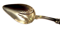 Enamel And Sterling Grapefruit Spoon Antique - Art Nouveau PITTSBURGH