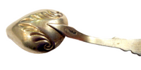 Enamel And Sterling Grapefruit Spoon Antique - Art Nouveau PITTSBURGH