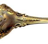 Enamel And Sterling Gilt Berry Spoon Ar Nouveau By BLACKINTON