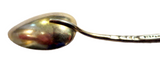 Tiffany Antique Enamel Sterling Gilt Spoon Art Nouveau Flower