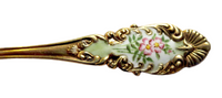 Enamel And Sterling Gilt Spoon Antique Art Nouveau By  BLACKINTON 1897