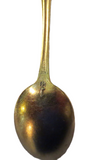 Enamel And Sterling Gilt Spoon Antique Art Nouveau By  BLACKINTON 1897