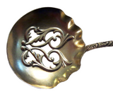 Enamel & Sterling Gilt BON BON Spoon Antique