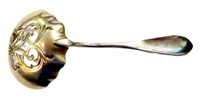 Enamel & Sterling Gilt BON BON Spoon Antique