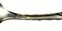 Enamel And Sterling Gilt Spoon Los Angeles By SSMC Art Nouveau Antique