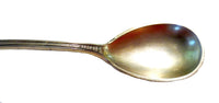 Enamel And Sterling Gilt Spoon Antique - Art Nouveau By DAVID ANDERSEN