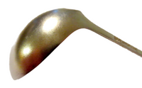 Enamel And Sterling Gilt Antique - Art Nouveau LADLE Spoon