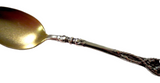 Sterling And Enamel Antique - Art Nouveau Spoon By REED & BARTON Flower Design